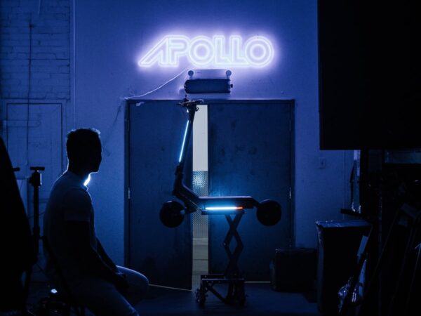 Apollo Explore compact and powerful eScooter has a swap-and-go battery for longer trips
