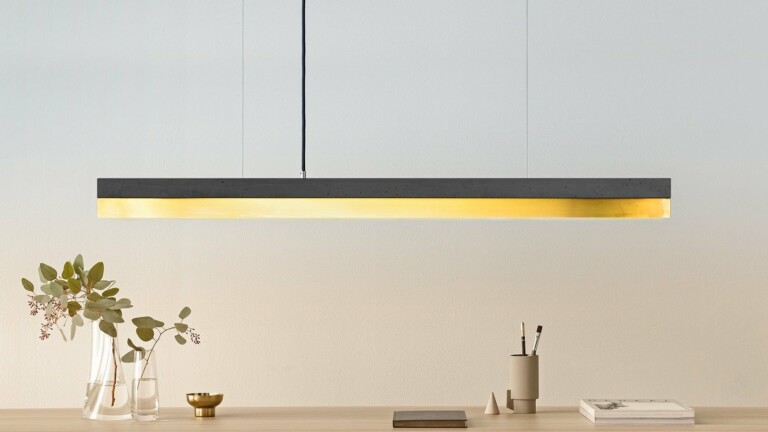 GANTlights C-Series Pendant Lights have a modular design with shades you can change
