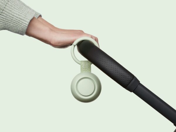 Hatch Rest Go portable sleep aid for babies has 10 soothing sounds for naps anywhere