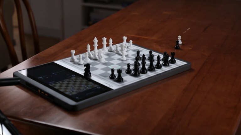 Chessnut Evo smart AI chessboard has a customized chess bot and full piece recognition