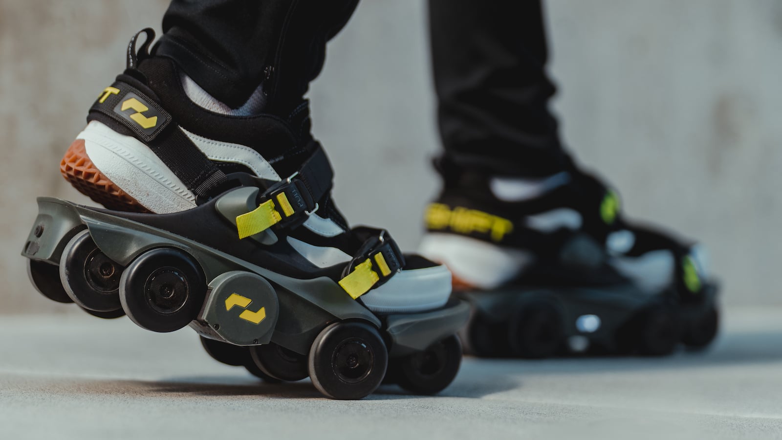 These AI electric shoe skates take you farther with each step