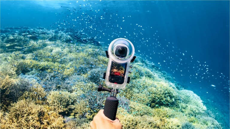 Insta360 X3 Invisible Dive Kit comes with the tools to capture underwater adventures