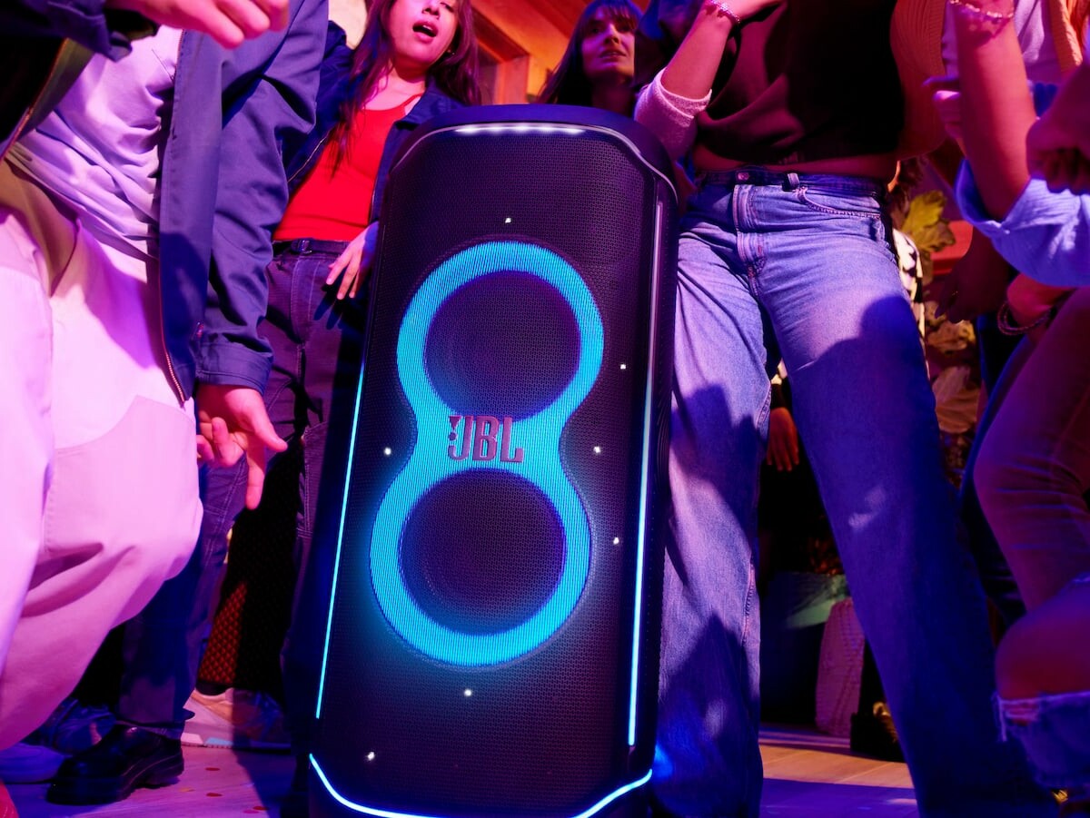 JBL PartyBox Ultimate has a musicsyncing light show and Dolby Atmos