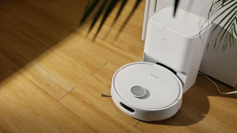 SwitchBot S10 AI floor cleaning robot has auto water refill and drain for incredible ease