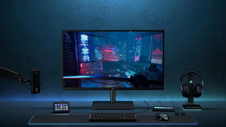 CORSAIR XENEON 315QHD165 32-inch IPS gaming monitor shows you every in-action detail
