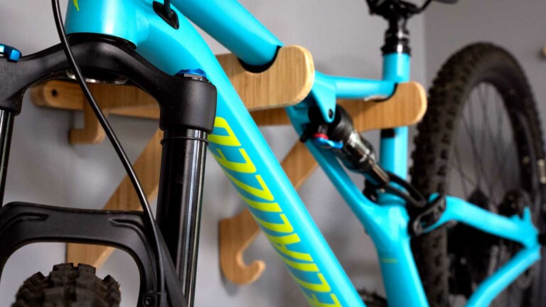 Grassracks Rackcycle bike wall mount is gorgeous, functional, eco-friendly, and premium