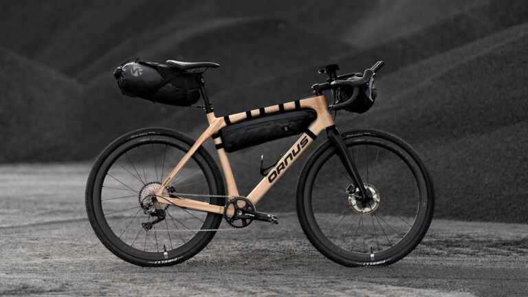 Ornus wood gravel bicycle shows how technology, design, and sustainability can coexist