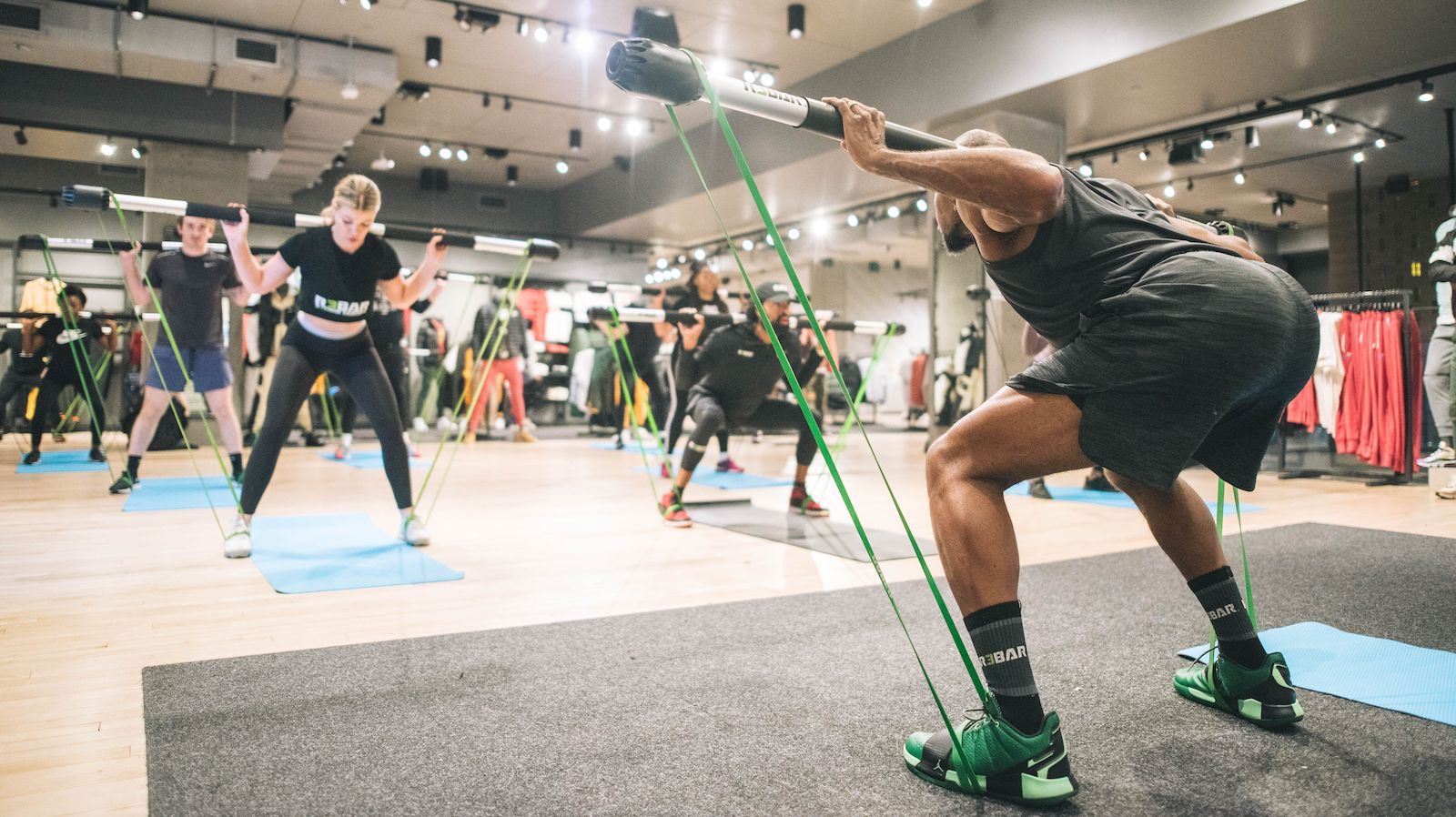 This workouts package & equipment offers core, flexibility