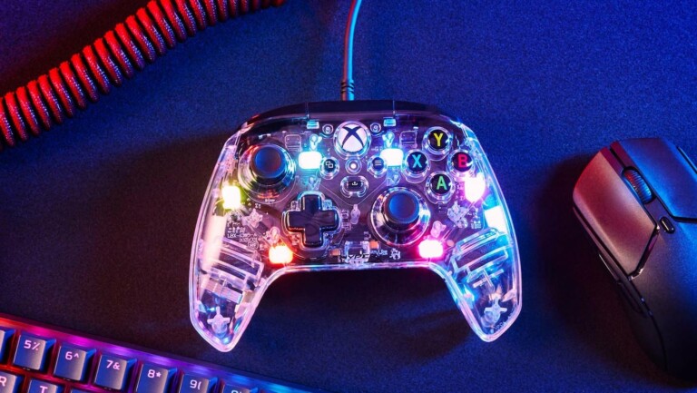 HyperX Clutch Gladiate RGB licensed controller for Xbox has RGB lighting controls