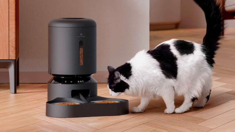 Petlibro Granary Camera Dual Food Tray includes a 24/7 cam that shows eating habits