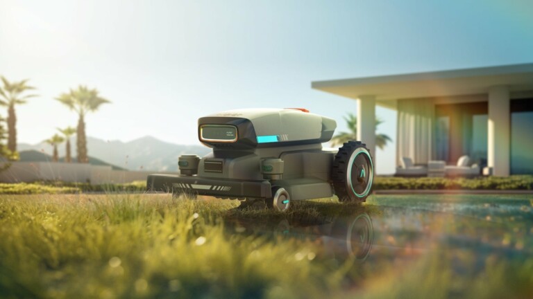 Aiper Horizon U1 cordless robotic lawn mower works via an app, enabling remote control