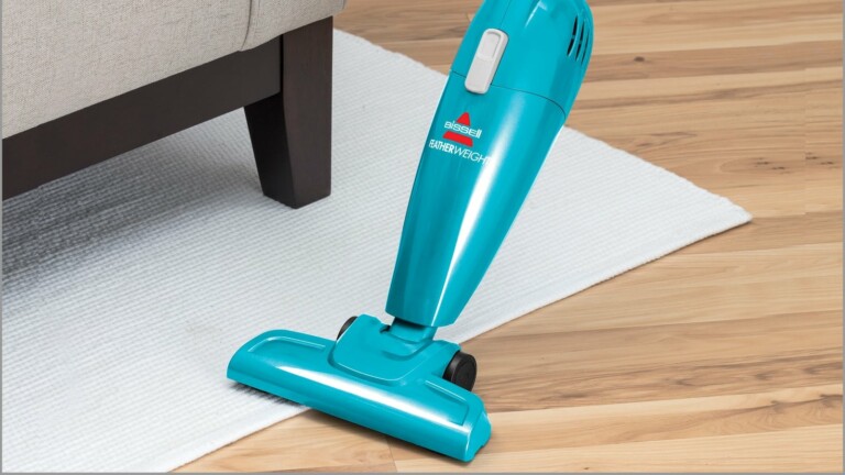 Bissell FeatherWeight Lightweight Stick Vacuum cleans messes with a 3-in-1 design