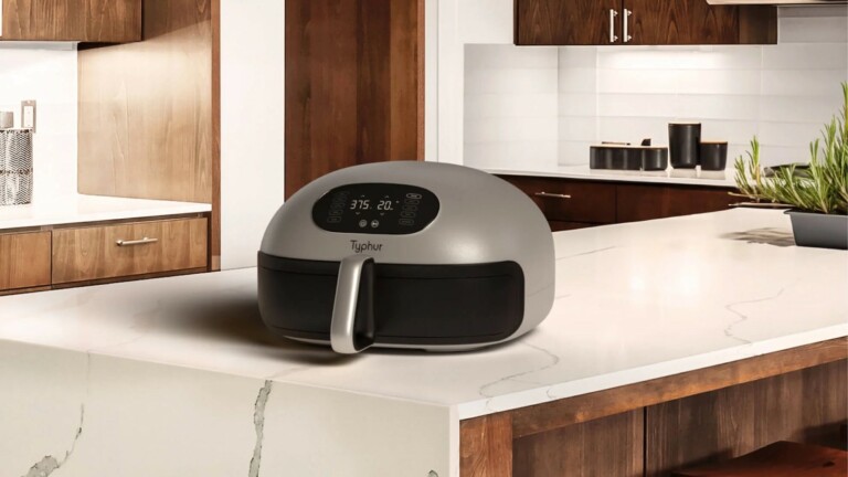 Typhur Dome air fryer cooks incredibly quickly while maintaining a peacefully quiet sound