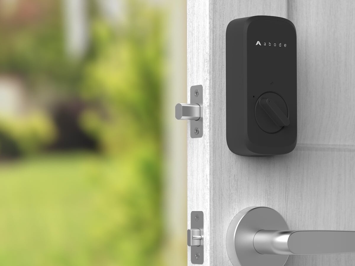 Abode Lock retrofit smart door lock is compatible with any standard latch-style deadbolt Abode Lock retrofit smart door lock is compatible with any standard latch-style deadbolt