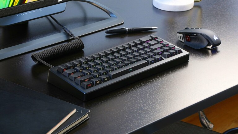 Drop CSTM65 space-saving keyboard is customizable with a magnetic decorative top case
