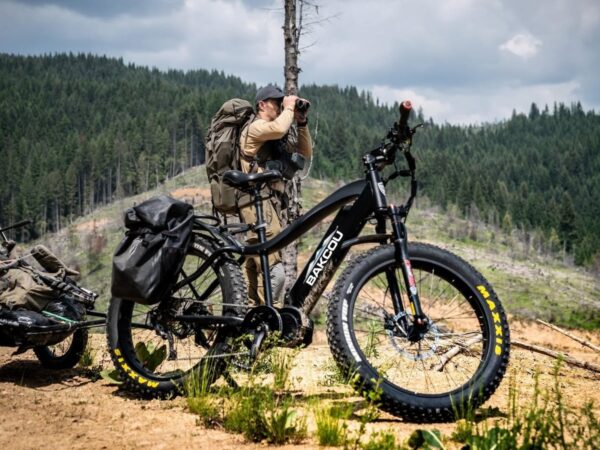 Bakcou Mule hunting electric bike can handle trails and weekends in the backcountry
