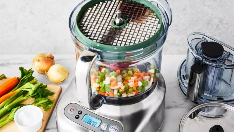 Breville The Paradice 16 dicing food processor ensures consistent cuts for tasty meals