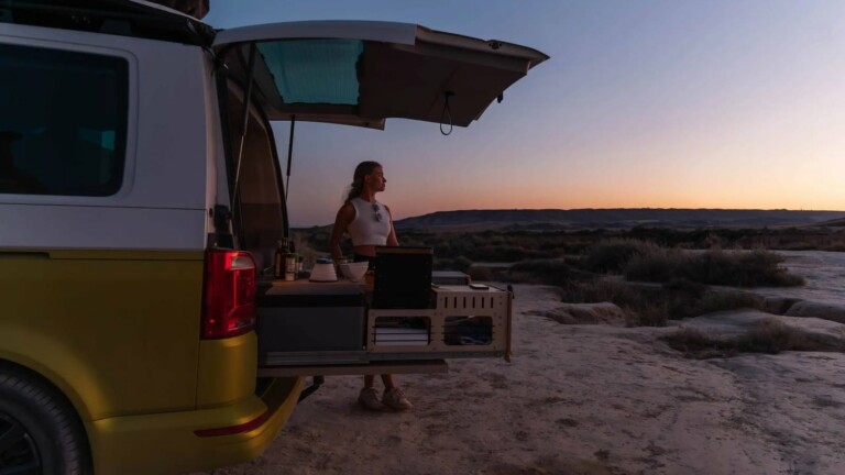 CampBoks all-in-one van solution gives your vehicle the same features as a camper