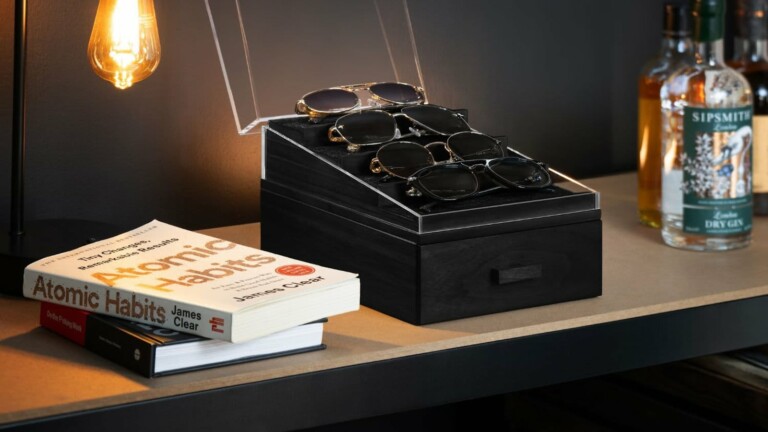 Holme & Hadfield The Sun Deck sunglasses organizer elegantly blends form and function