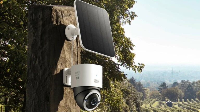 eufy 4G LTE Cam S330 gives you 24/7 off-the-grid power with its included solar panel