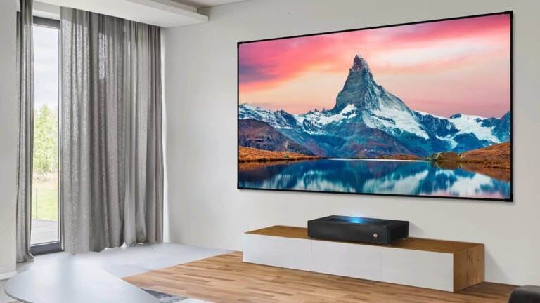 BenQ V5000i 4K HDR ultra short throw projector brings authenic colors in a cinematic size