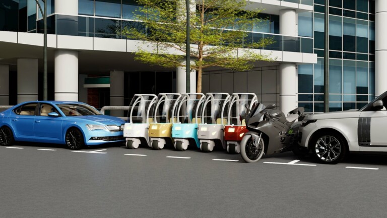 CTPOD One electric trike pod simplifies urban transportation with swappable batteries