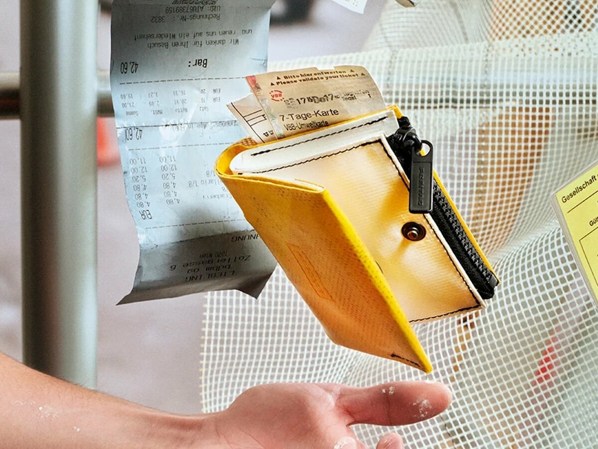 FREITAG New Wallet Collection (2024) supports sustainability with its recycled materials