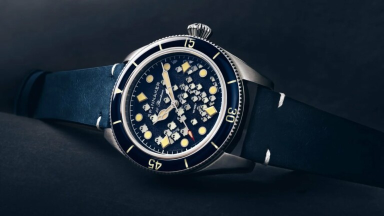 Spinnaker Fleuss Automatic Second Phantom Blue Edition Watch is an exciting collab