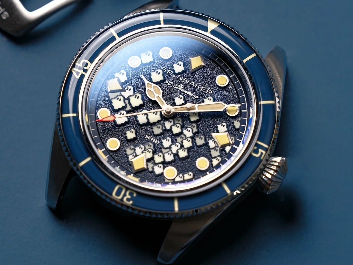 Spinnaker Fleuss Automatic Second Phantom Blue Edition Watch is an exciting collab Spinnaker Fleuss Automatic Second Phantom Blue Edition Watch is an exciting collab