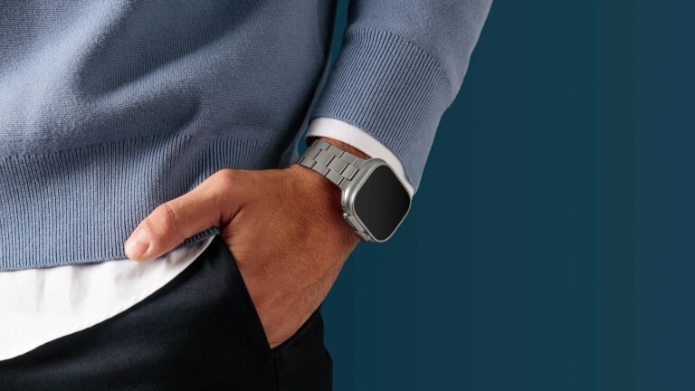 WITHit Titanium Band for Apple Watch adds classy style in a lightweight form factor