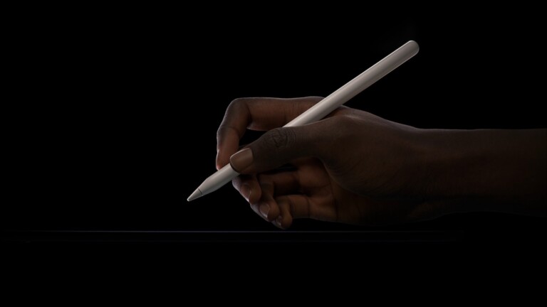 Apple Pencil Pro supports creativity with intuitive drawing features and haptic feedback