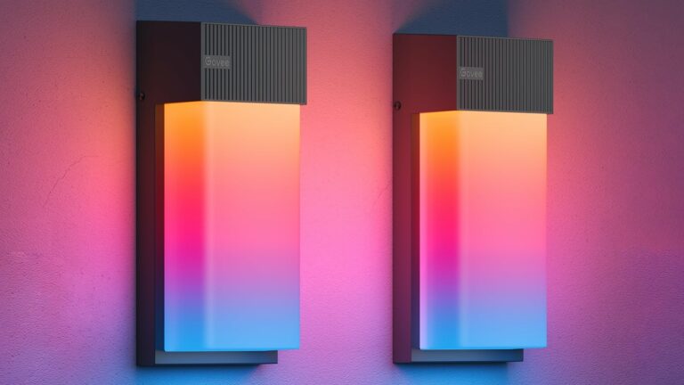 Govee Outdoor Wall Light brings dream-like effects and Wi-Fi control to your porch