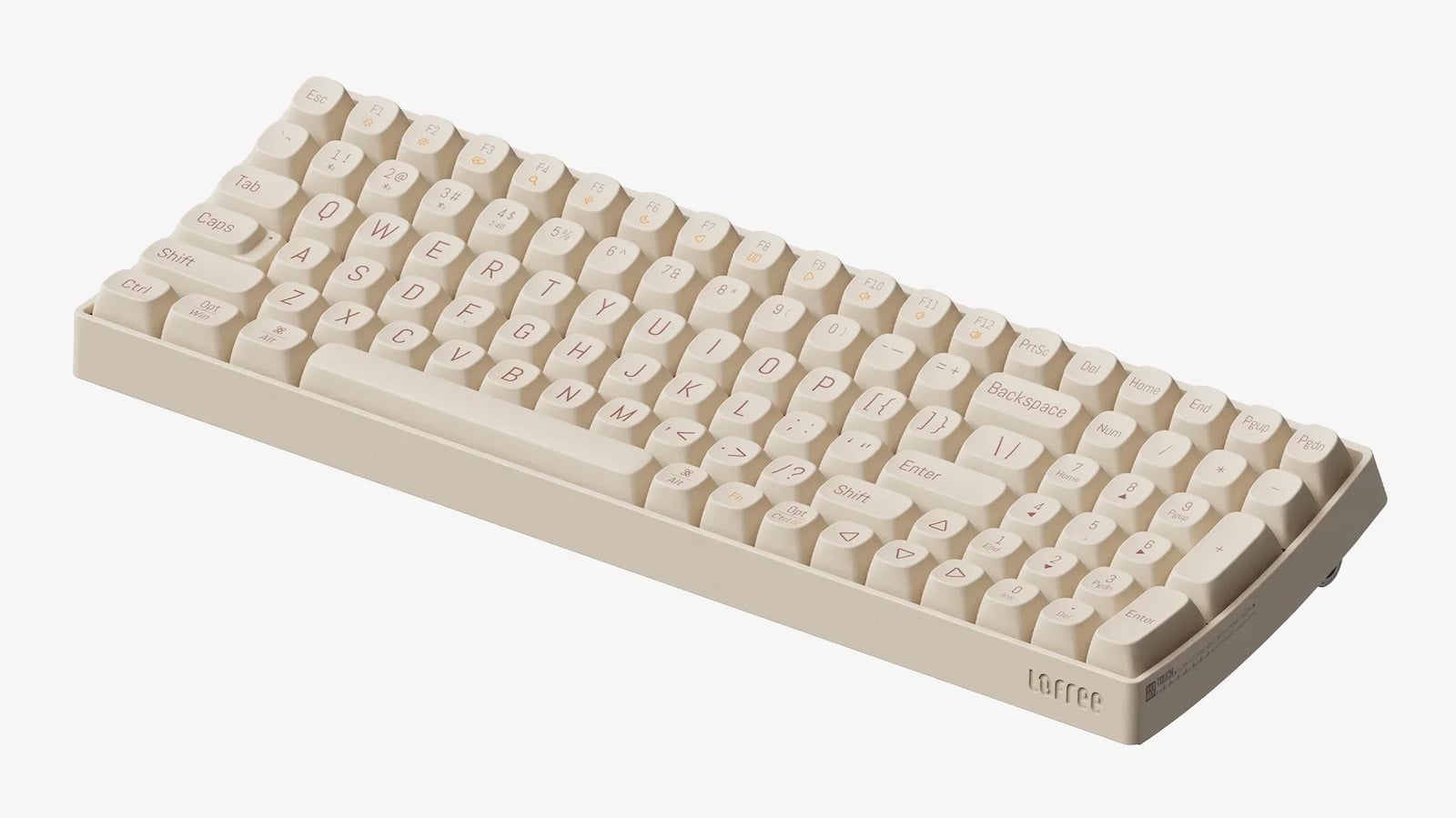 Lofree Touch Tofu100 stylish mechanical keyboard offers precision