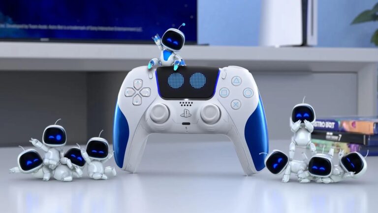 PlayStation X Team Asobi Astro Bot Limited Edition DualSense Controller on Gadget Flow