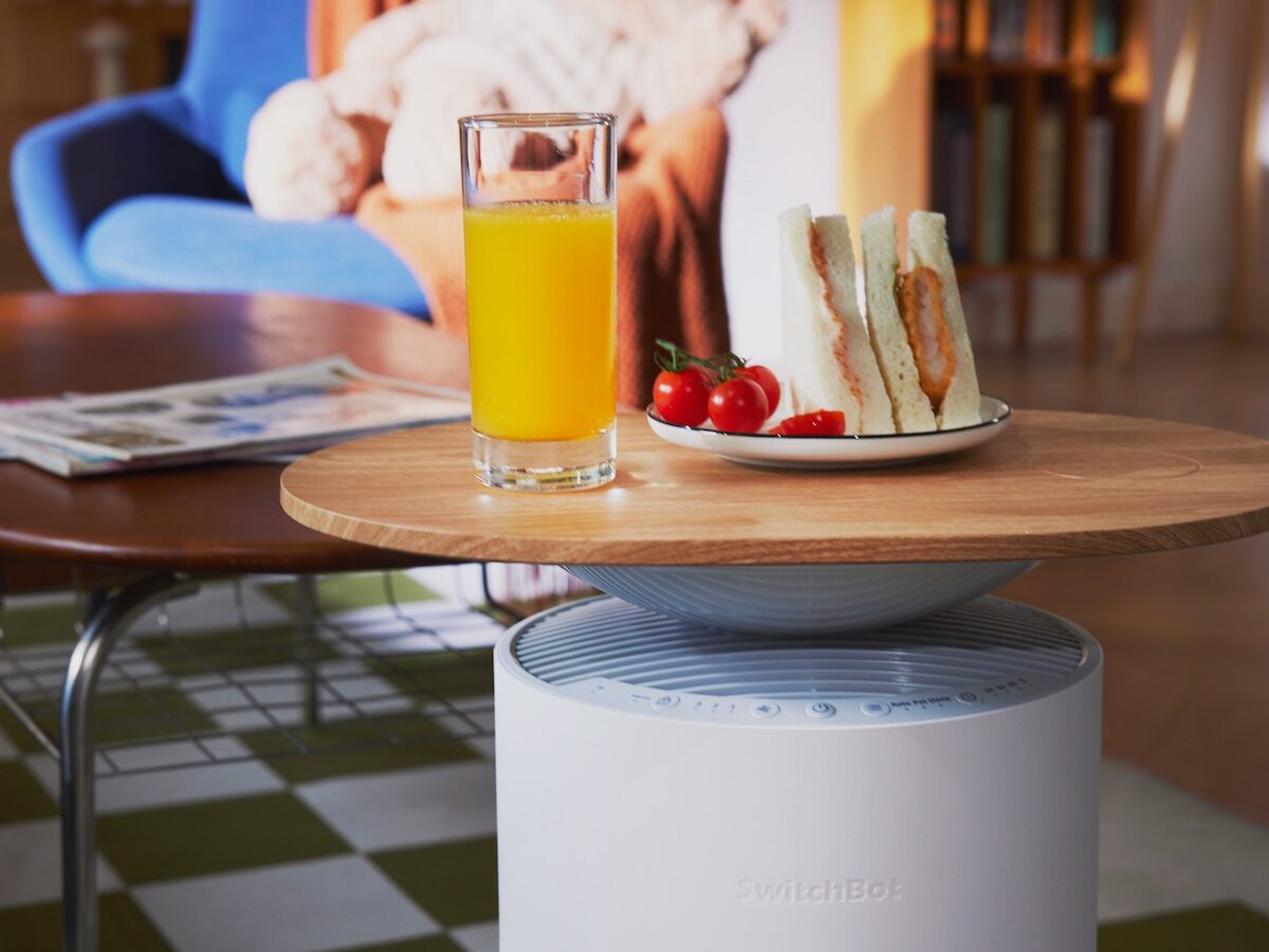 SwitchBot Air Purifier Table: Dual Functionality Addition to Any Room on Gadget Flow