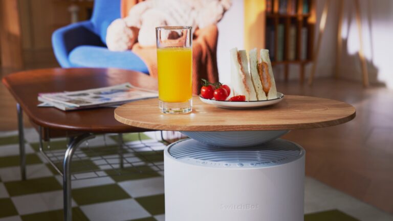 SwitchBot Air Purifier Table: Add two functions to any room with Gadget Flow