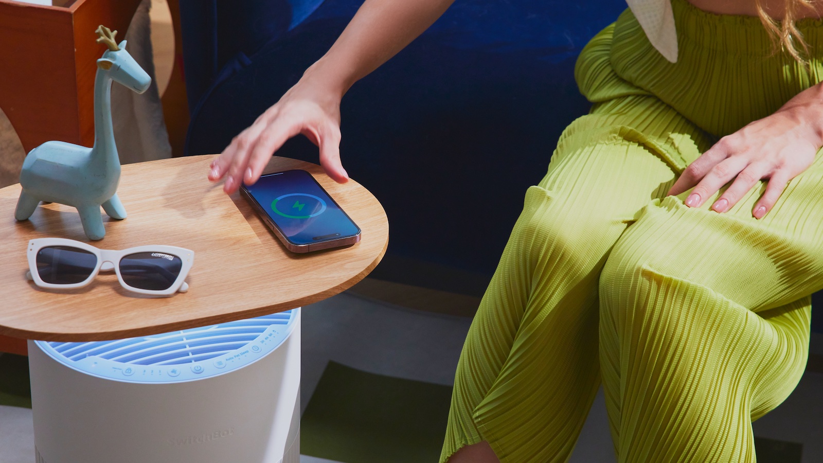 エドガーさん専用 SwitchBot Air Purifier Table SwitchBot Air Purifier Table | 2-in-1 HEPA Filter with
