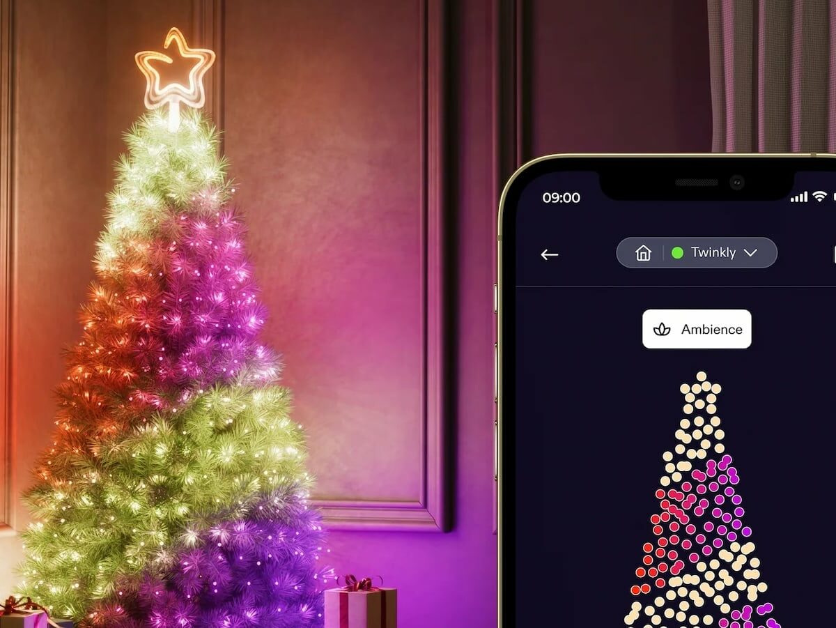 Twinkly Tree Topper: 76 Ultra-Vibrant, Smart LEDs for Customizable Lighting on Gadget Flow Twinkly Tree Topper: 76 Ultra-Vibrant, Smart LEDs for Customizable Lighting on Gadget Flow