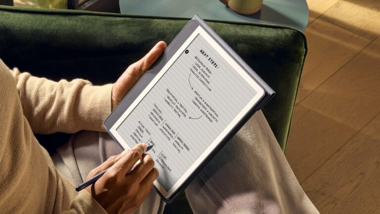 Kindle Scribe 2024: An E-Ink Reader with a Pen & Paper-y Display by Amazon on Gadget Flow