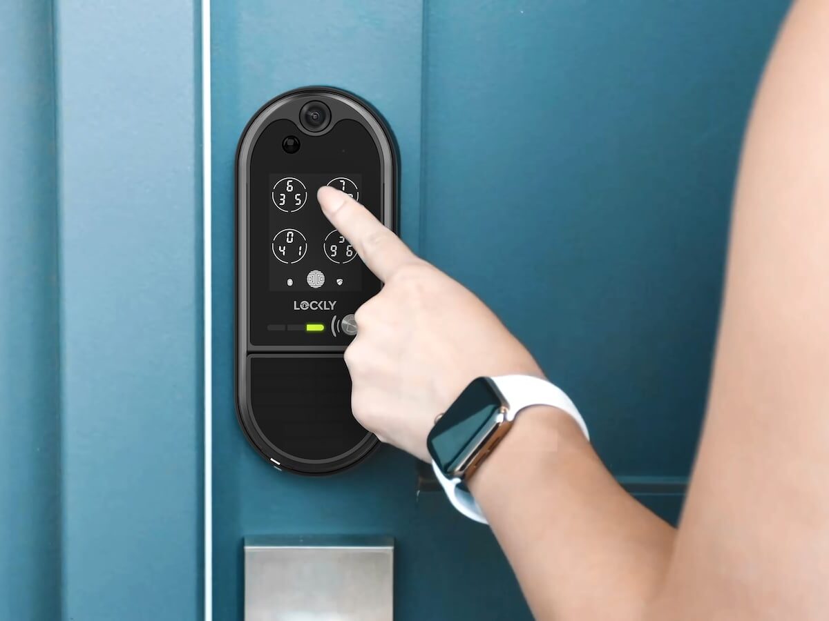 Vision Elite: Voice Control Biometric Smart Lock with Night Vision by Lockly on Gadget Flow