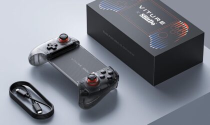 VITURE X 8BitDo gaming controller