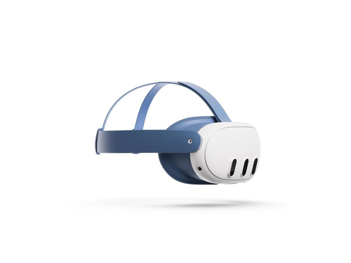 Quest 3 Facial Interface & Head Strap: Elemental Blue, Blood Orange by Meta on Gadget Flow
