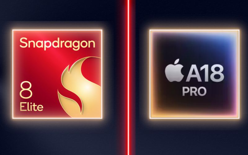 Snapdragon 8 Elite vs Apple A18 Pro