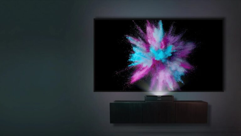 VAVA 4K Ultra Short Throw Laser TV for Theater-Like Movies, Videos, Games & More