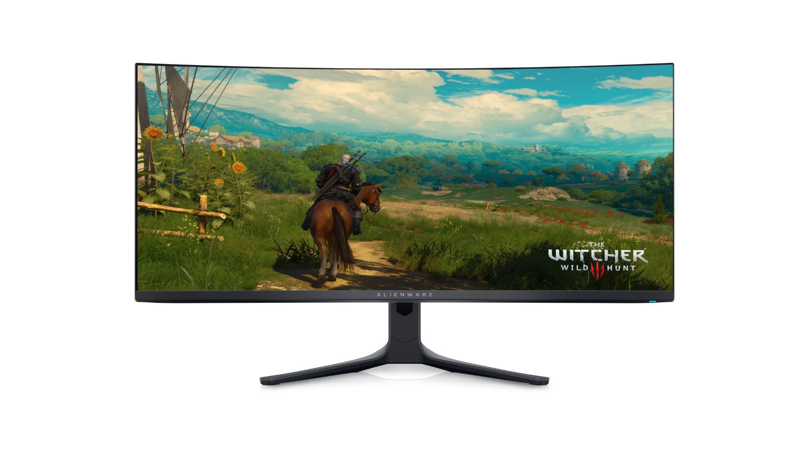 This curved QD-OLED gaming monitor is endlessly immersive