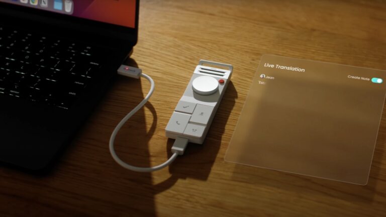 HiDock P1: AI Voice Recorder with Bluetooth Earphone Support and Lifetime Free Transcription
