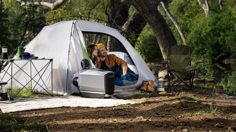 Ecoflow Wave 3: Portable Air Conditioner and Heater for RV Adventures, Camping & More