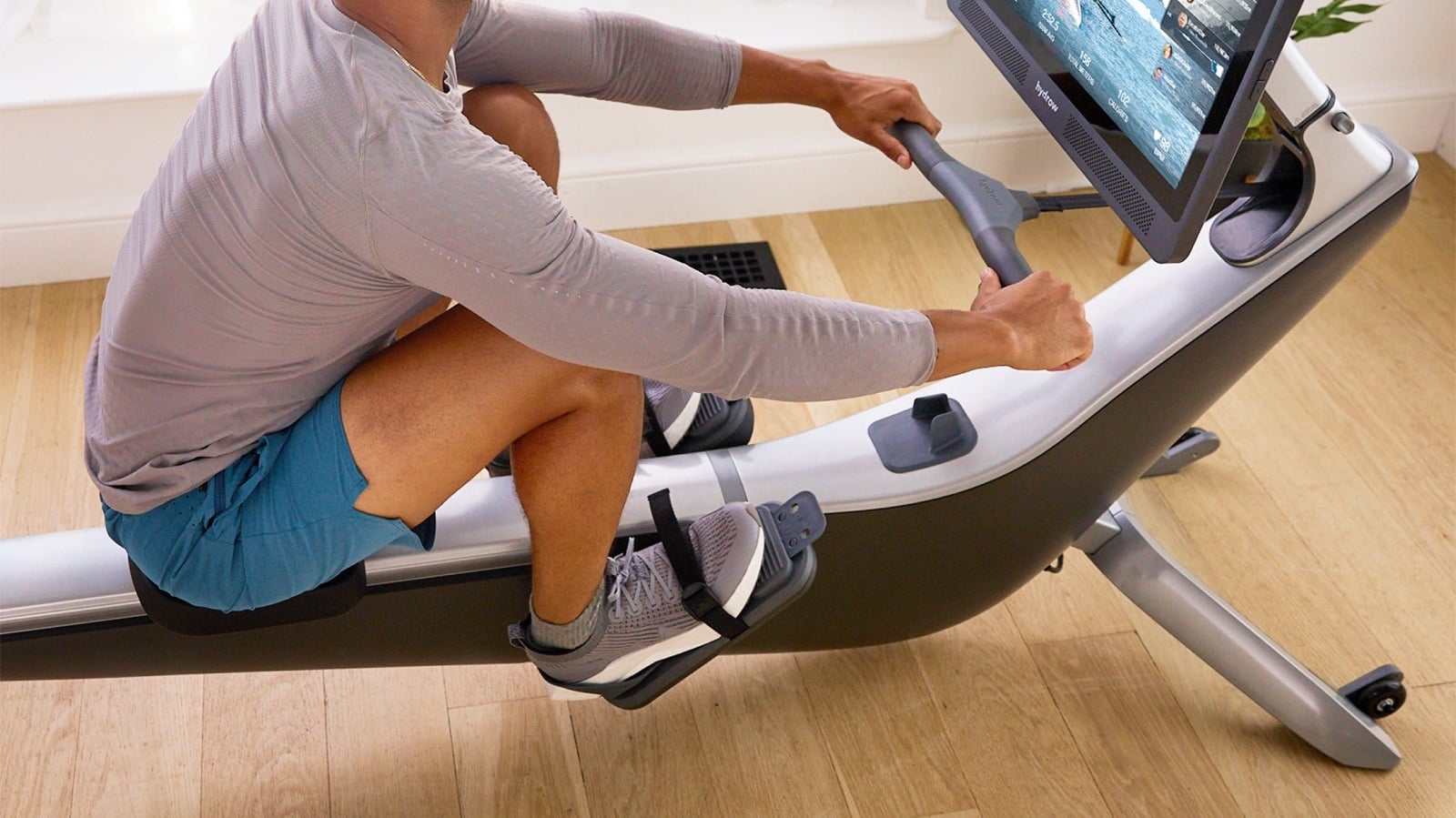 The Hydrow Pro lets you work more muscles in less time