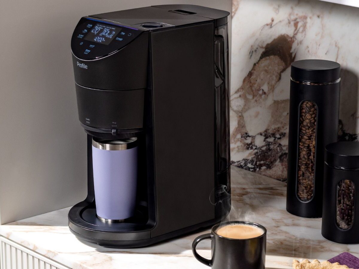GE Profile Smart Grind & Brew – Wi-Fi Coffee Maker with Burr Grinder & Thermal Carafe