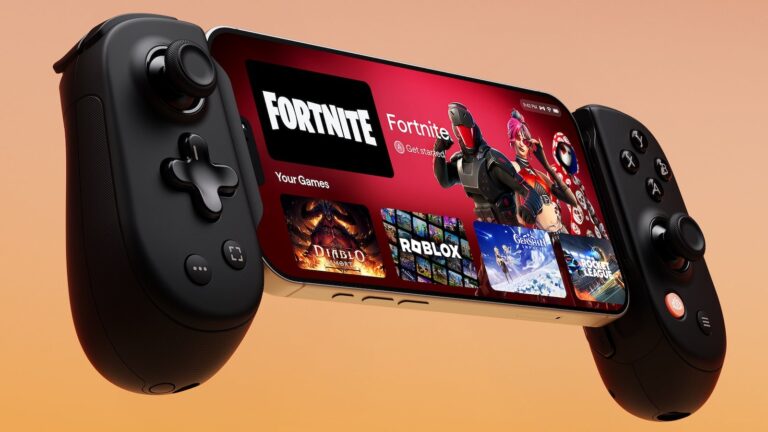 Backbone Pro: Handheld Gaming Device with Full-Sized ALPS Joysticks, Rear Buttons & More